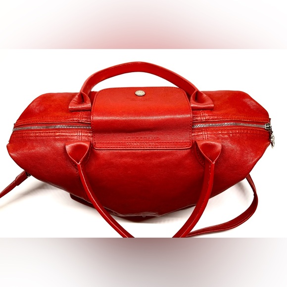 Longchamp Le Pliage Cuir Leather Shoulder Bag - Picture 6 of 16